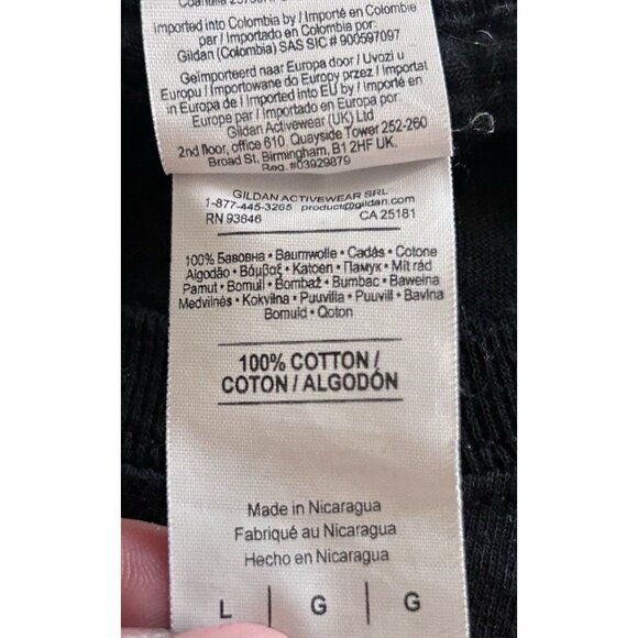 Black Pink K Pop Lisa Black Tour T Shirt 2019 The Forum Size Large - Picture 4 of 6